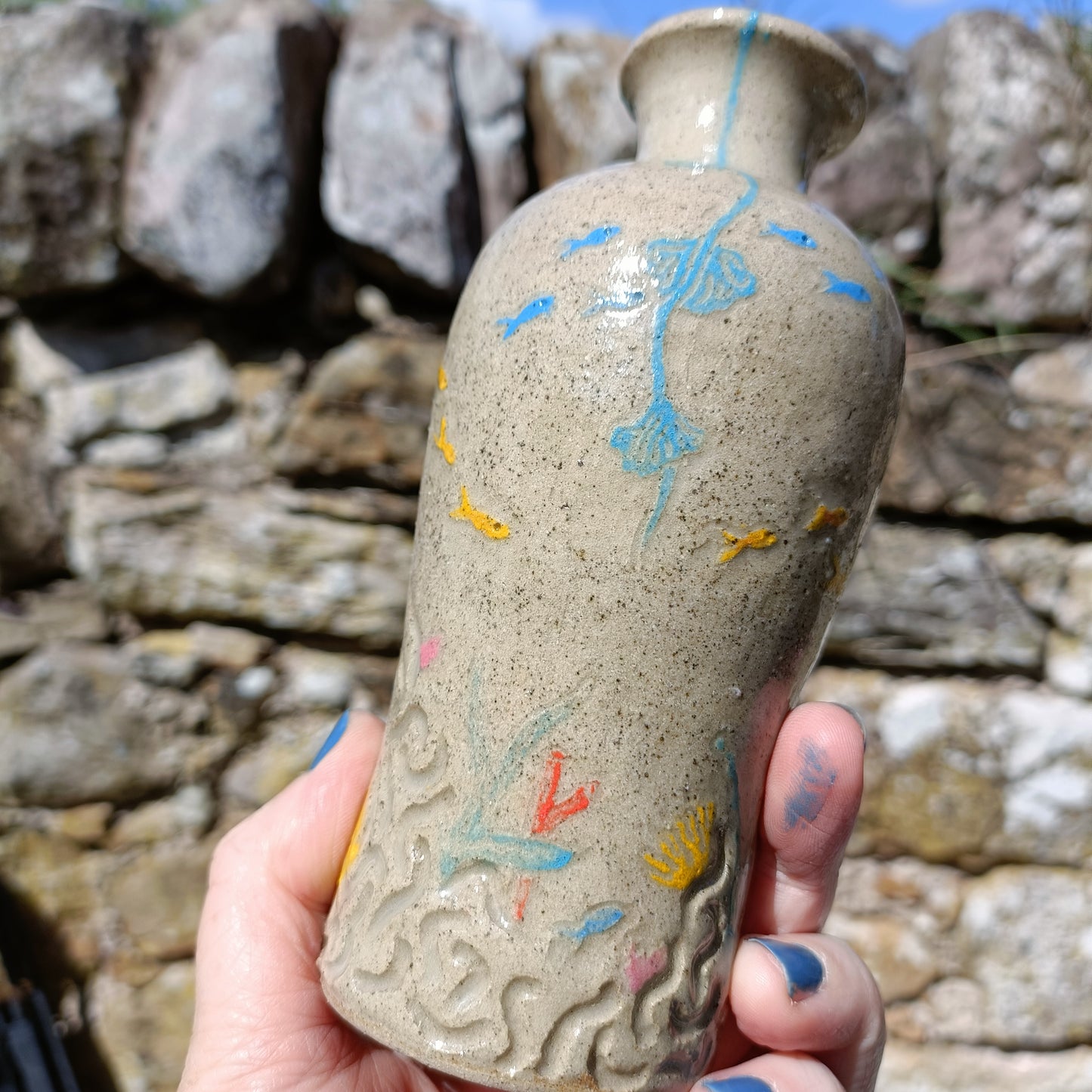 Under The Sea - Bottle Vase