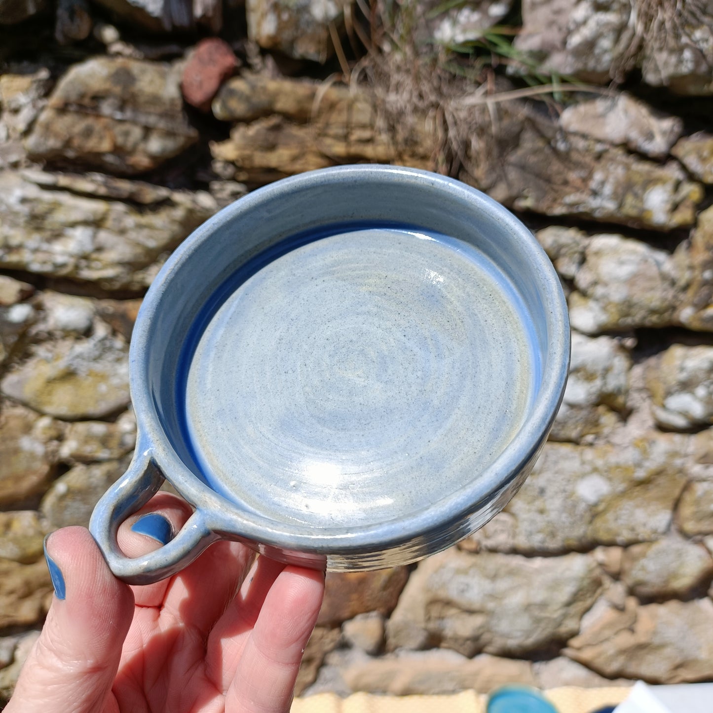 Nibbles dish - Light Blue