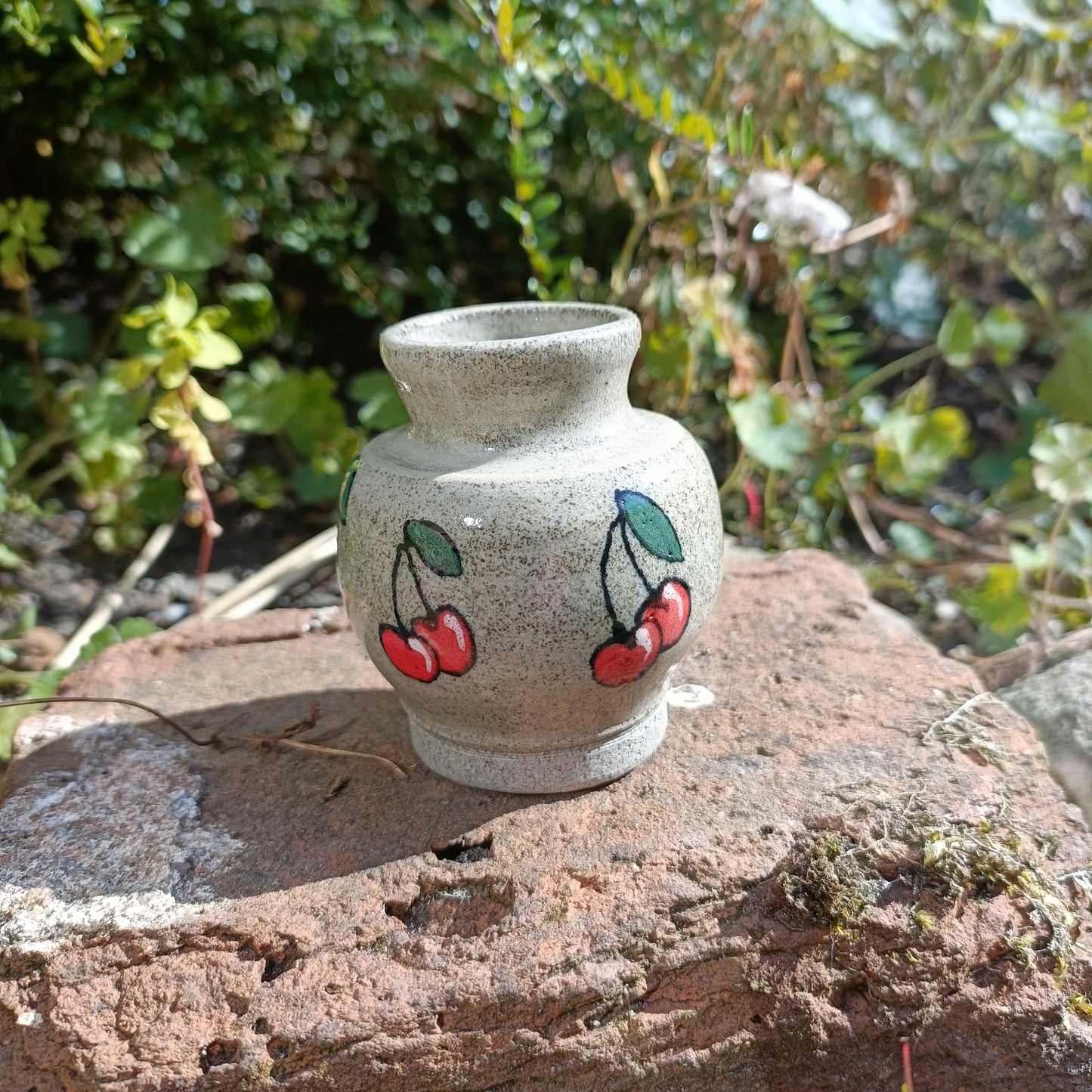Mini cherry bud vase