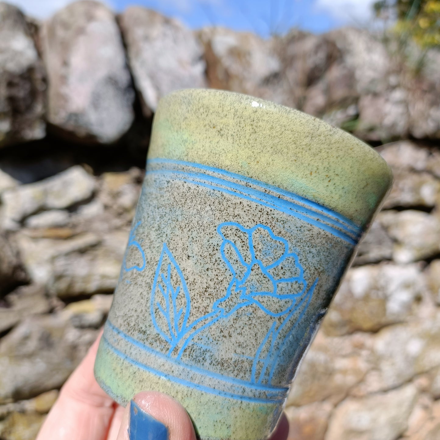 Bloom and Bee Cup