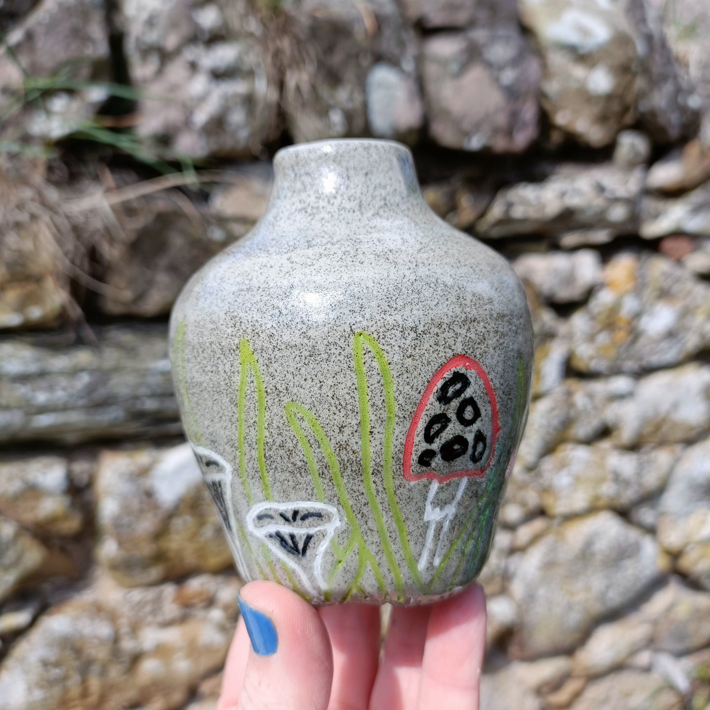 Mushroom Mini vase