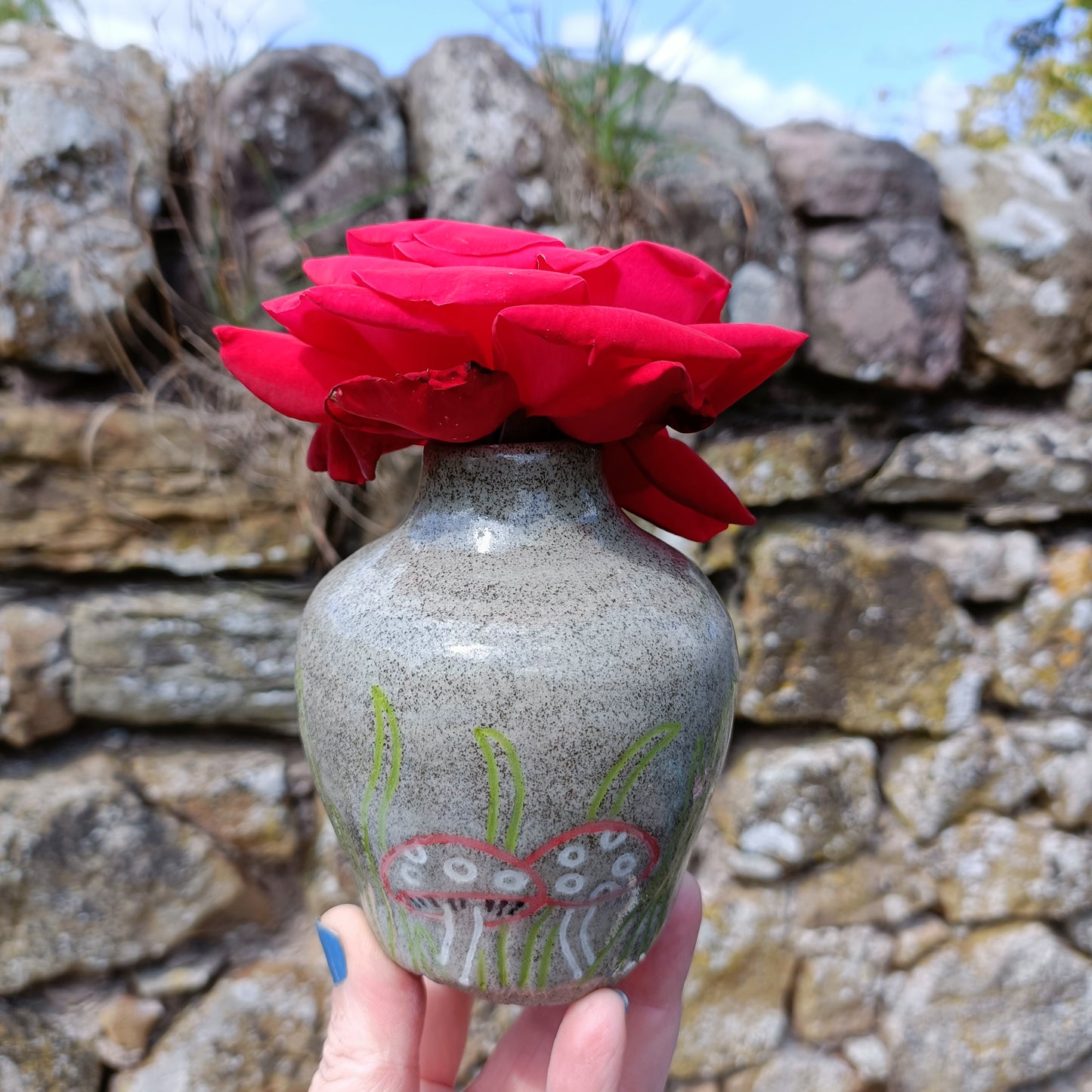 Mushroom Mini vase