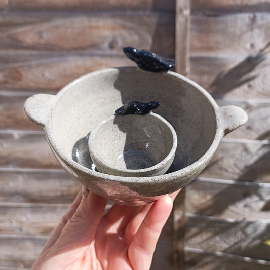 Crow Alter bowls