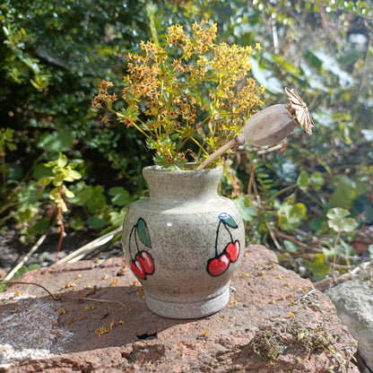 Mini cherry bud vase