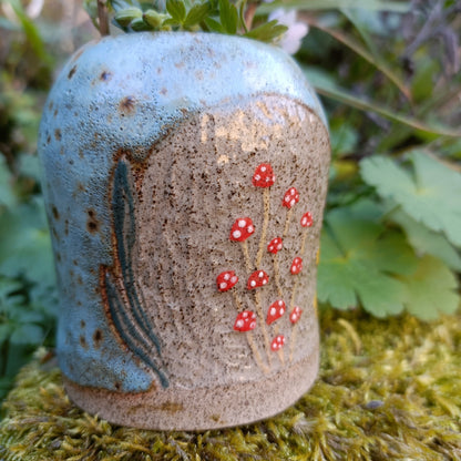 Mini Mushroom Bud Vase