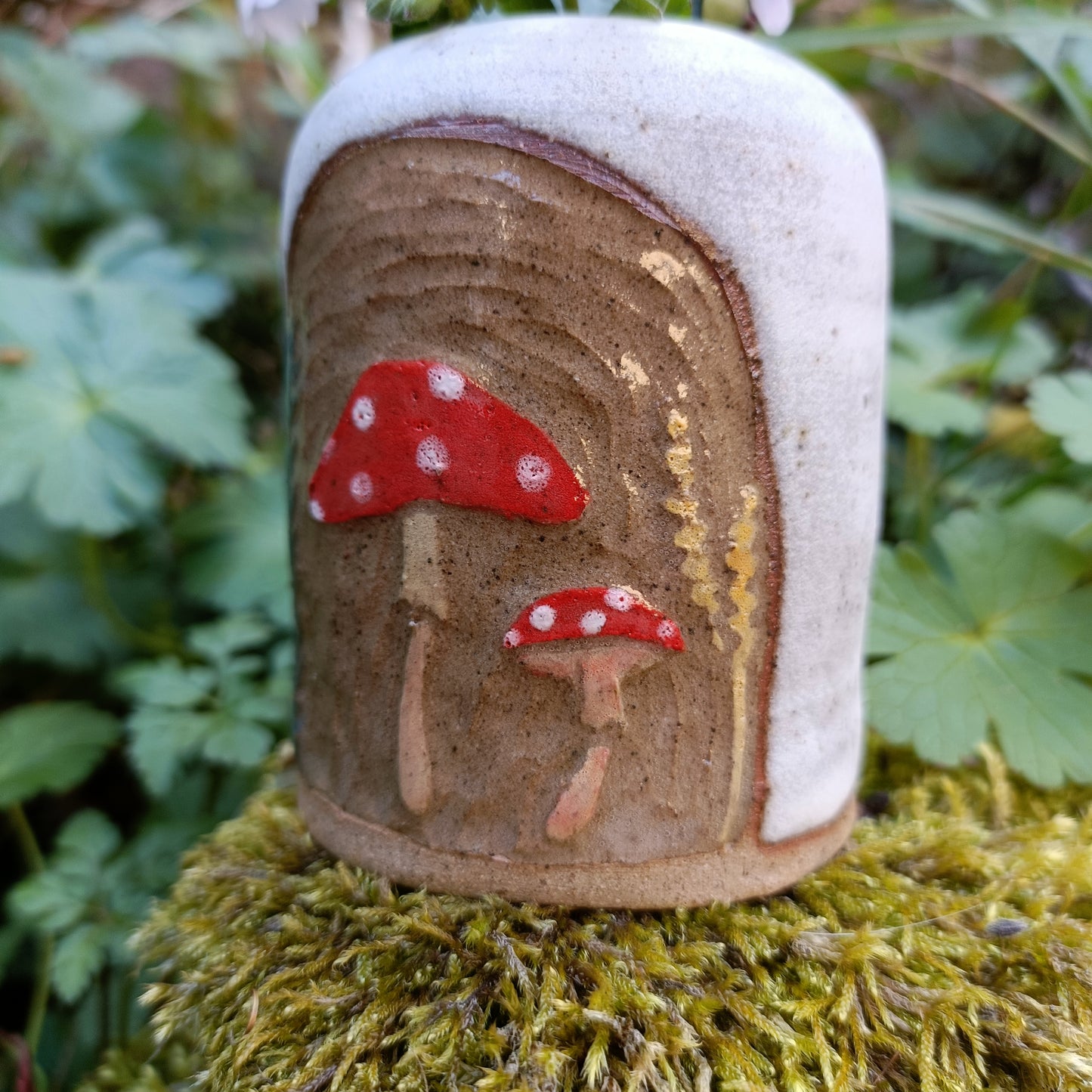 Mini Mushroom Bud Vase